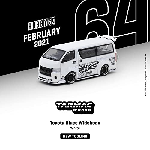 Amazon | 1/64 tarmac works ターマック トヨタ ハイエース 白 hiace